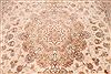 Tabriz Beige Hand Knotted 82 X 1110  Area Rug 254-29665 Thumb 3