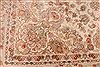 Tabriz Beige Hand Knotted 82 X 1110  Area Rug 254-29665 Thumb 5
