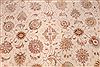 Tabriz Beige Hand Knotted 84 X 118  Area Rug 254-29666 Thumb 3