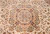 Tabriz Beige Hand Knotted 83 X 116  Area Rug 254-29667 Thumb 3
