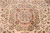 Tabriz Beige Hand Knotted 83 X 116 Area Rug 254-29667 Thumb 3