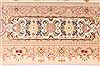 Tabriz Beige Hand Knotted 83 X 116  Area Rug 254-29667 Thumb 4