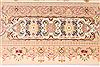 Tabriz Beige Hand Knotted 83 X 116 Area Rug 254-29667 Thumb 4