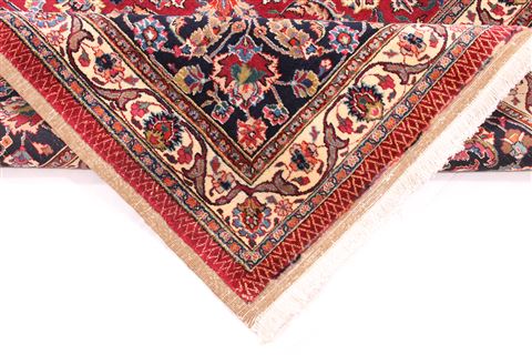 Mashad Red Hand Knotted 81 X 112 Area Rug 254-29668 Image 8