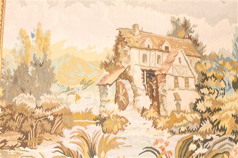 Tapestry Multicolor Tapestry 53 X 72 Area Rug 254-29676 Image 4