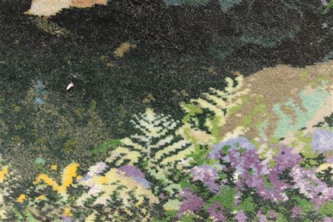 Tabriz Green Hand Knotted 25 X 30 Area Rug 254-29680 Image 5