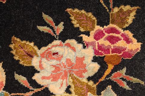 Tabriz Multicolor Hand Knotted 20 X 30 Area Rug 254-29688 Image 5