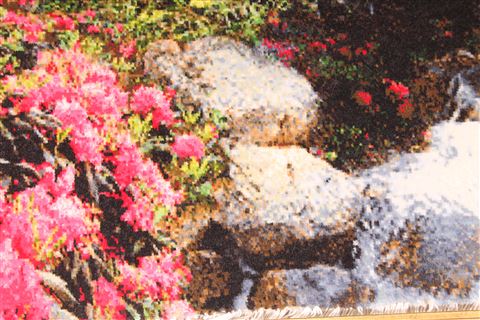 Tabriz Multicolor Hand Knotted 26 X 33  Area Rug 254-29692 Image 2