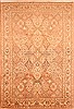 Sarouk Brown Hand Knotted 81 X 115 Area Rug 100-29702 Thumb 0