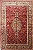 Tabriz Green Hand Knotted 104 X 150  Area Rug 254-29703 Thumb 0