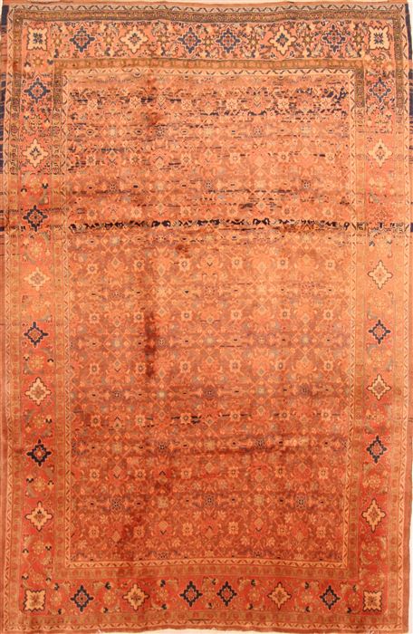 Sarouk Red Hand Knotted 76 X 116 Area Rug 253-29706 Image 0