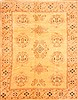 Oushak Brown Hand Knotted 92 X 1110  Area Rug 100-29709 Thumb 0