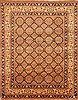 Kunduz Brown Hand Knotted 98 X 122 Area Rug 253-29711 Thumb 0