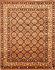 Kunduz Brown Hand Knotted 98 X 122  Area Rug 253-29711 Thumb 0