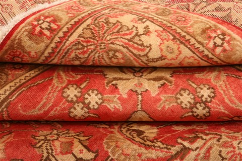 Tabriz Red Hand Knotted 96 X 128 Area Rug 100-29713 Image 4