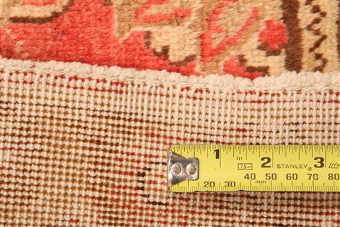 Tabriz Red Hand Knotted 96 X 128 Area Rug 100-29713 Image 5
