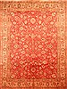 Tabriz Red Hand Knotted 96 X 128  Area Rug 100-29713 Thumb 0