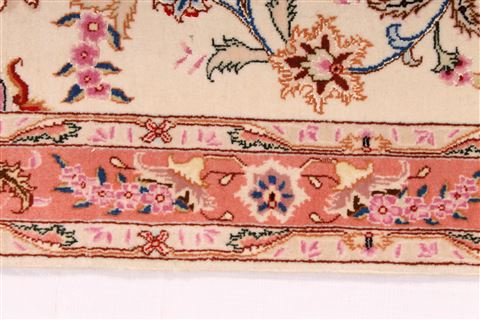 Tabriz Purple Runner Hand Knotted 28 X 70 Area Rug 254-29714 Image 4