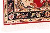 Tabriz Red Runner Hand Knotted 28 X 68  Area Rug 254-29716 Thumb 1