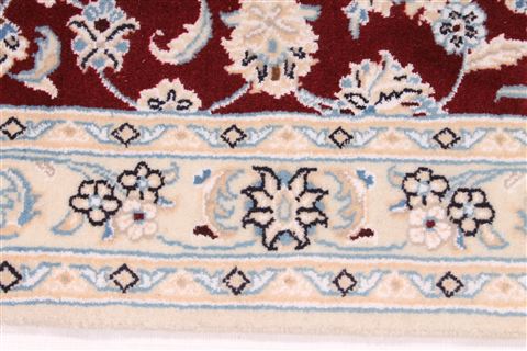 Nain Beige Runner Hand Knotted 29 X 69 Area Rug 254-29717 Image 3