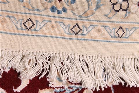 Nain Beige Runner Hand Knotted 29 X 69 Area Rug 254-29717 Image 5