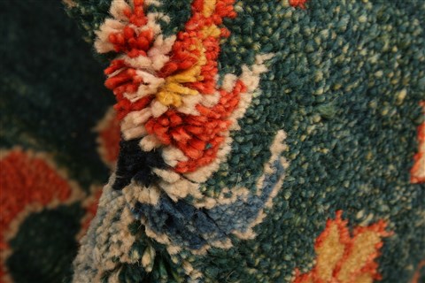 Kazak Multicolor Hand Knotted 92 X 127 Area Rug 253-29718 Image 1