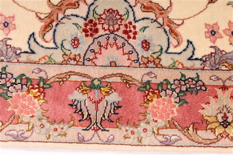 Tabriz Purple Runner Hand Knotted 29 X 81 Area Rug 254-29719 Image 3