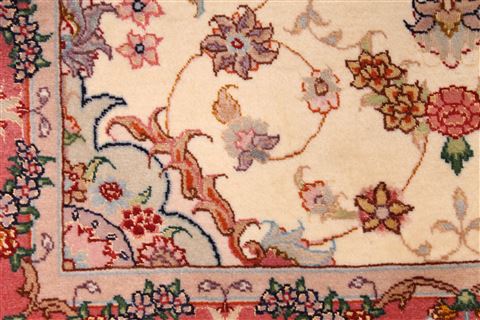 Tabriz Purple Runner Hand Knotted 29 X 81 Area Rug 254-29719 Image 4