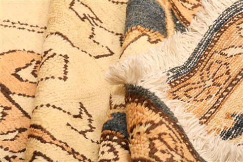 Mahal Brown Hand Knotted 102 X 1110 Area Rug 100-29720 Image 2