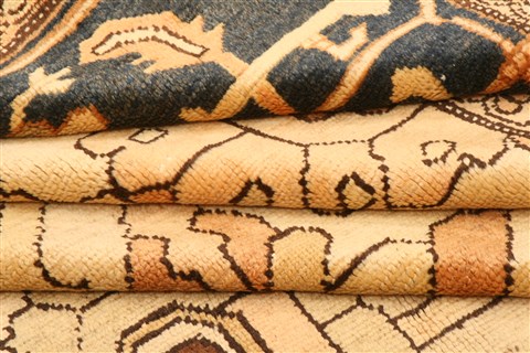 Mahal Brown Hand Knotted 102 X 1110 Area Rug 100-29720 Image 3
