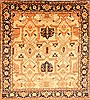 Mahal Brown Hand Knotted 102 X 1110  Area Rug 100-29720 Thumb 0