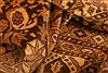 Kurdi Brown Hand Knotted 100 X 133 Area Rug 100-29721 Thumb 1