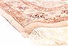 Isfahan White Runner Hand Knotted 27 X 79 Area Rug 254-29724 Thumb 1