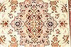 Isfahan White Runner Hand Knotted 27 X 79 Area Rug 254-29724 Thumb 2
