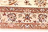 Isfahan White Runner Hand Knotted 27 X 79 Area Rug 254-29724 Thumb 3