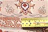 Isfahan White Runner Hand Knotted 27 X 79  Area Rug 254-29724 Thumb 4