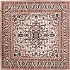 Ardebil Purple Square Hand Knotted 50 X 50  Area Rug 254-29728 Thumb 0