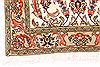 Tabriz Beige Runner Hand Knotted 22 X 102 Area Rug 254-29731 Thumb 1
