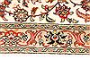 Tabriz Beige Runner Hand Knotted 22 X 102 Area Rug 254-29731 Thumb 3