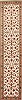 Tabriz Beige Runner Hand Knotted 22 X 102 Area Rug 254-29731 Thumb 0