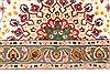 Tabriz Beige Runner Hand Knotted 27 X 167 Area Rug 254-29732 Thumb 3