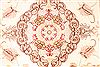 Tabriz Beige Runner Hand Knotted 210 X 82  Area Rug 254-29734 Thumb 2