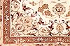 Isfahan White Runner Hand Knotted 27 X 76 Area Rug 254-29735 Thumb 4