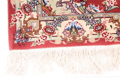 Tabriz Beige Runner Hand Knotted 29 X 163 Area Rug 254-29736 Image 1