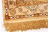 Tabriz Yellow Runner Hand Knotted 33 X 1210 Area Rug 254-29737 Thumb 1