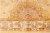 Tabriz Yellow Runner Hand Knotted 33 X 1210  Area Rug 254-29737 Thumb 3