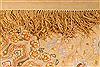 Tabriz Yellow Runner Hand Knotted 33 X 1210 Area Rug 254-29737 Thumb 5