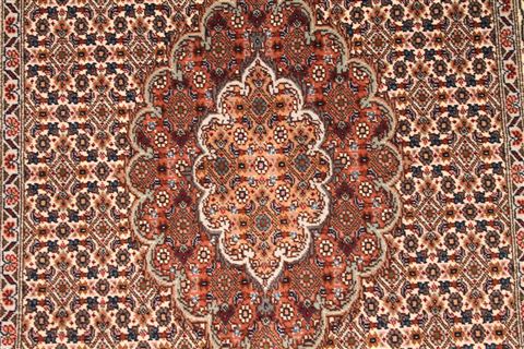 Mahi Beige Runner Hand Knotted 27 X 130 Area Rug 254-29739 Image 2