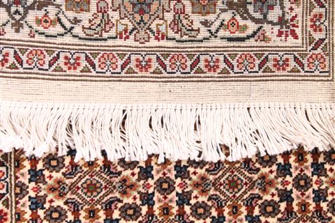Mahi Beige Runner Hand Knotted 27 X 130 Area Rug 254-29739 Image 5