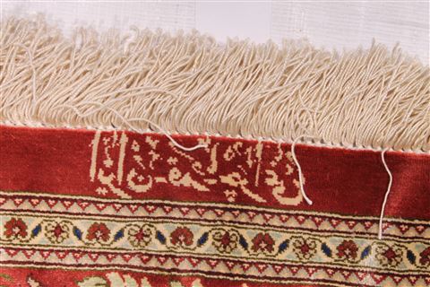 Qum Beige Runner Hand Knotted 27 X 133 Area Rug 254-29743 Image 8